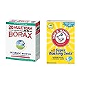 Mule Team Liquid Borax and Arm & Hammer Super Washing Soda, Variety Pack, Unscented