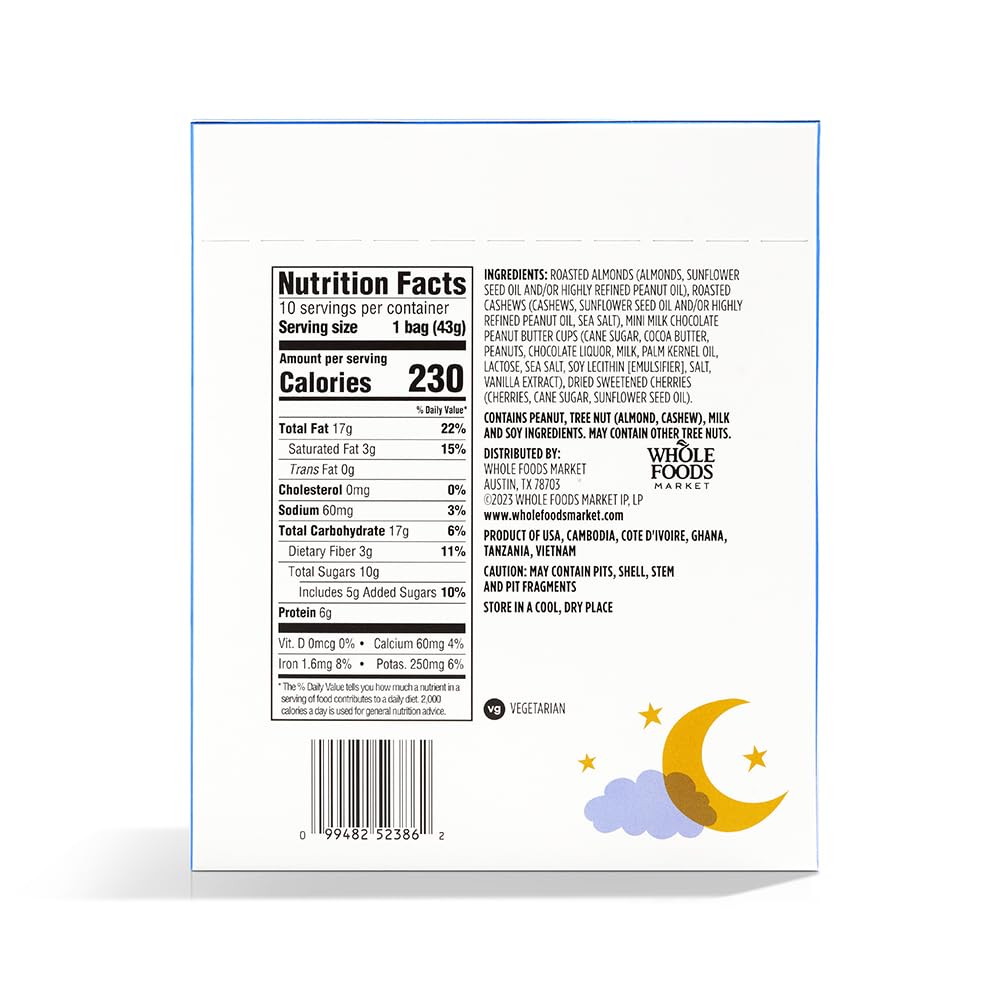 365 by Whole Foods Market, Double Feature Trail Mix Multipack, 15 Ounce