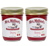 Mrs. Miller's Amish Homemade Cherry Jelly 2 Pack - 9 Ounces Each Jar