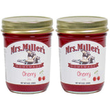 Mrs. Miller's Amish Homemade Cherry Jelly 2 Pack - 9 Ounces Each Jar