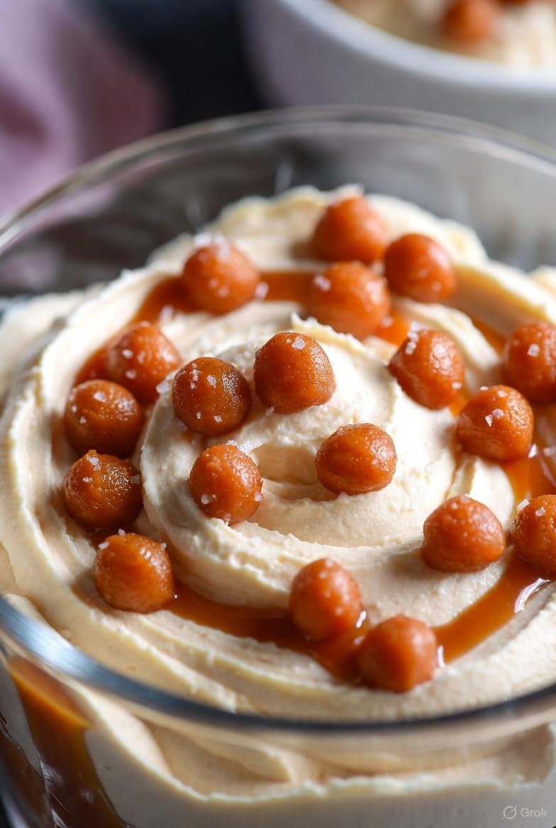 Salt Caramel Crispy Pearls by Great Bay Chocolates (Medium 8 OZ)