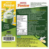 Hotta Fusion, Instant Matcha Green Tea with Ginger Latte Drink 13g X 8 Sachet