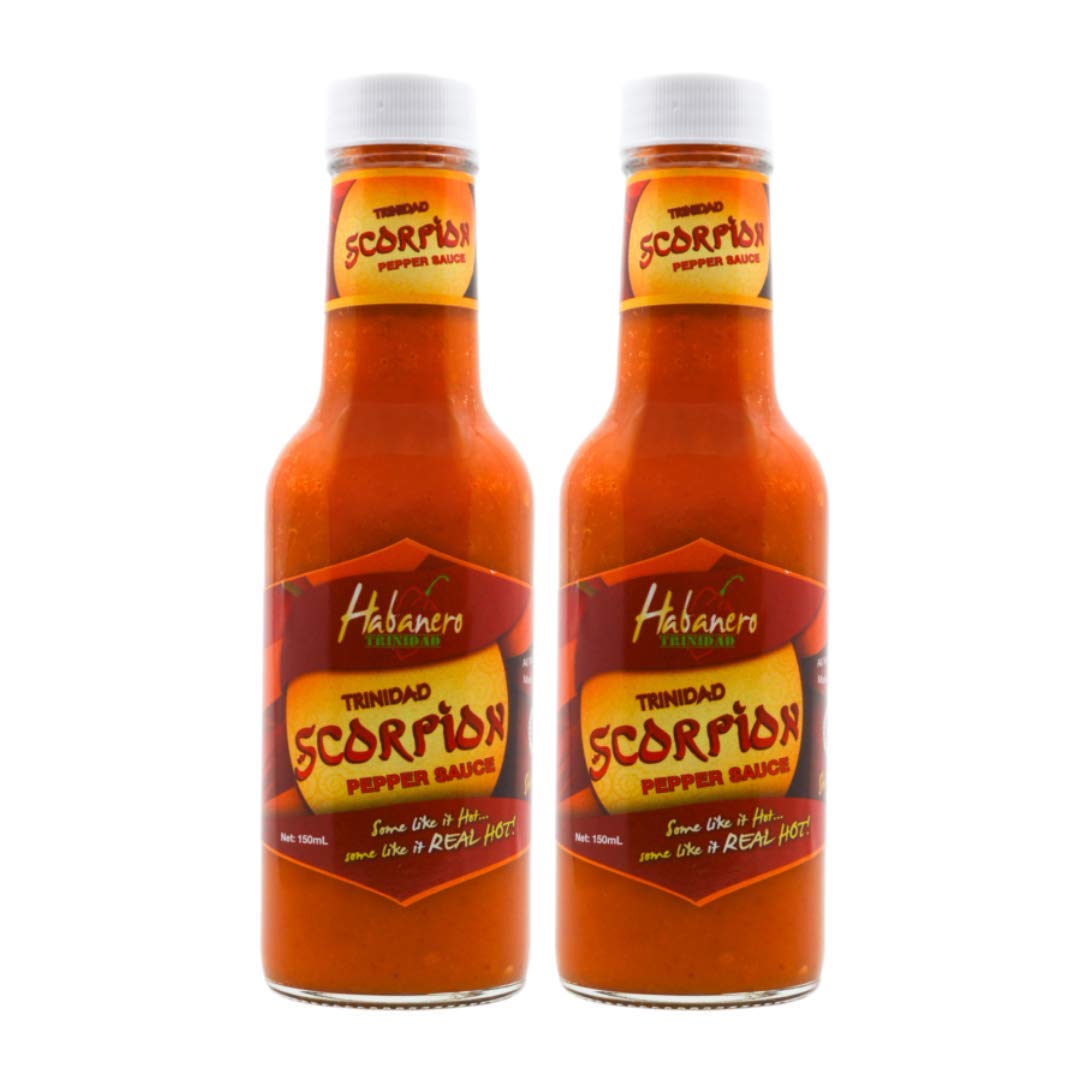 Habanero Trinidad Scorpion Pepper Sauce - 5oz (Pack of 2)