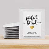 Best Day Ever Spot Tea Party Favors, Gold Heart Personalized Tea Bags, Bridal Shower Tea Bag Favors, Tea Wedding Favor, Tea Favors, Bridal Shower