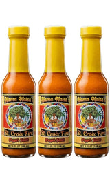 Mama Maisa’s St. Croix Fire Scotch Bonnet Pepper Sauce, 15 fl oz - Authentic Caribbean Hot Sauce with Curry, Mustard & Garlic - Gourmet Island Pepper