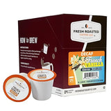 Fresh Roasted Coffee, Decaf French Vanilla, Flavored Coffee Pods, K-Cup Compatible, 24 Count