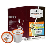 Fresh Roasted Coffee, Decaf French Vanilla, Flavored Coffee Pods, K-Cup Compatible, 24 Count