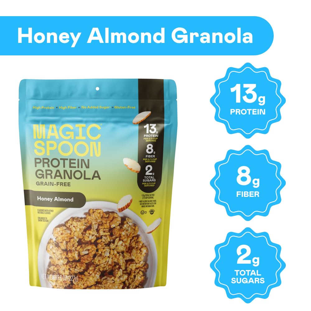 Magic Spoon Honey Almond Granola, 1 Pack