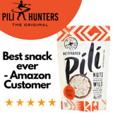 Pili Hunters Spicy Chili Pili Nuts - Keto Snacks for Low Carb Energy - Gluten Free & No Sugar Added Superfood - As Seen on Shark Tank