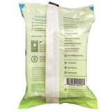 Grab Green Natural Wet Dryer Sheets, Unscented/Free & Clear, Fabric Softener & Static-Reducer, 64 Loads, Reusable & Compostable, Fragrance Free