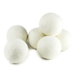 (Upgraded) SnugPad XL Size Wool Dryer Balls Natural Fabric Softener & 100% Organic Premium New Zealand Wool, Reduce Wrinkles & Save Time, Baby Safe