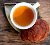Reishi Mushroom Tea & Premium English Breakfast Tea - Black Tea With Lingzhi, Ganoderma 20 Triangles