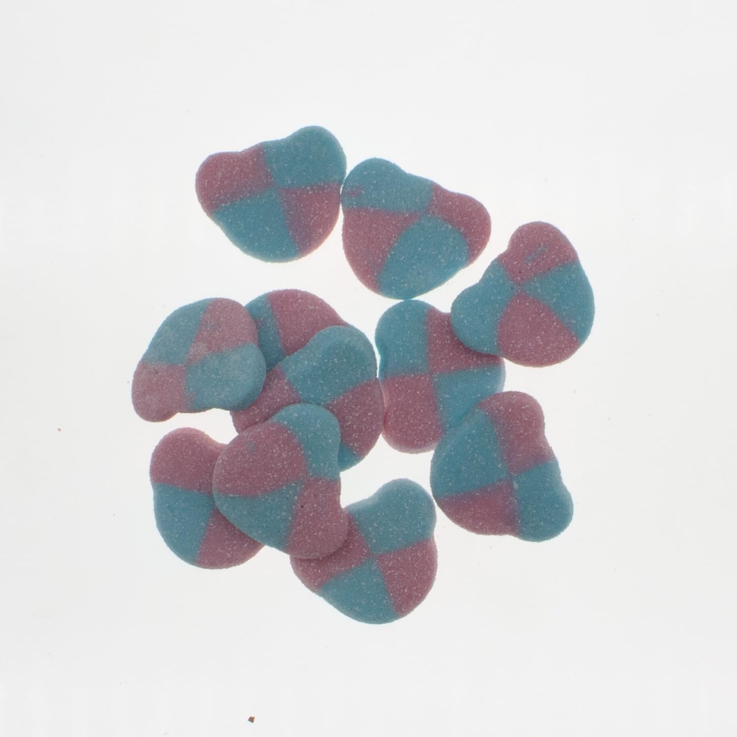 Swedish Style Sour Blueberry & Strawberry Bears - 1 Pound Resealable Bag - Delicious Swedish Candy