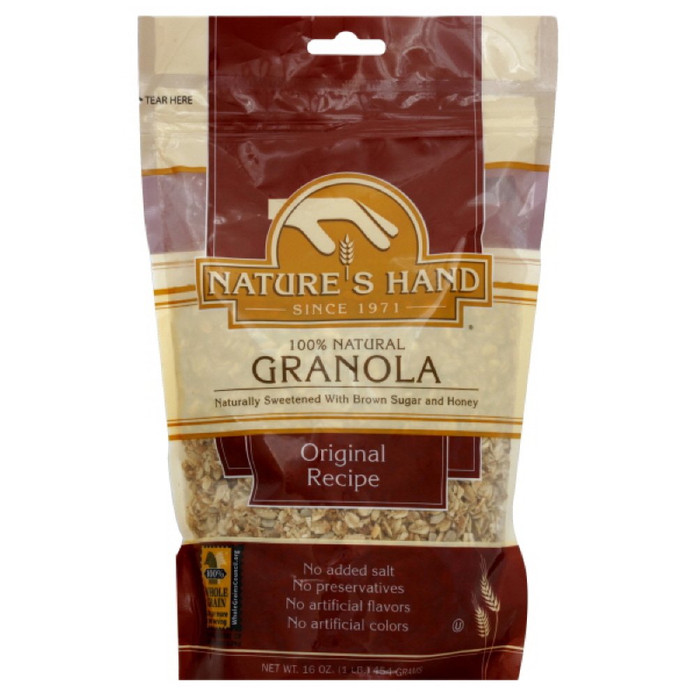 Nature's Hand Granola, Original, 16-Ounce (Pack of 3)