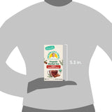 Newman's Own Organic Sweet Cinnamon Spice Herbal Tea with Rooibos Tea with Organic Ginger 20 Individually Wrapped Tea Bags Per Box (Pack of 2) USDA