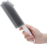 Ostin Multifunction Small Scrub Brush Corner Cleaning Brush for Sink Bathroom Countertop Floor Window Kitchen Bathroom