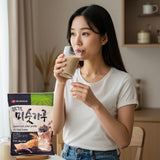 15 Mixed Roasted Grain Powder Misugaru Black Beans for Breakfast Drink, 2 Pound ???? ????