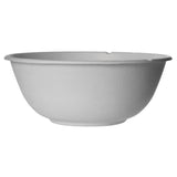 ECO PRODUCTS Compostable 46oz Molded Fiber Wide Bowls, Case of 400, Vanguard WorldView, Disposable, White, No PFAS, Lid Available, Tree-free