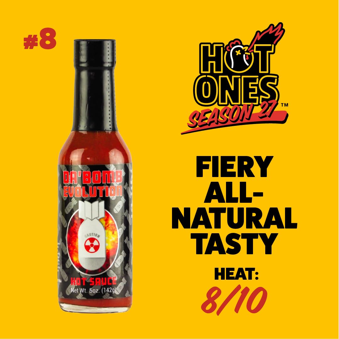 Hot Ones Hot Sauce Challenge - Season 27 - Hot Sauces Gift Sets - Variety Pack - Made with Natural Ingredients - Unique Small Batch Sampler Gift Set