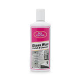Gel-Gloss No Streak Glass Wax | Professional-Grade Silicon Wax Formulation | Removes Water Spots, Hard Water, & Light Calcium Buildup | Protective
