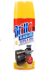 Brillo Basics Oven & Grill Heavy Duty Cleaner 12oz (Package May Vary) Pack of (2)