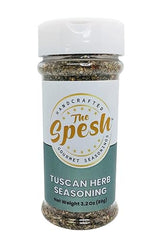 The Spesh - Tuscan Herb Seasoning 3.2 oz - Handcrafted Gourmet Italian Seasoning Blend - Fragrant, Robust, Zesty Blend Inspired by the Tuscany Region