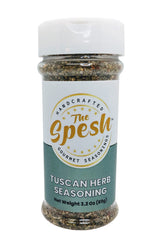 The Spesh - Tuscan Herb Seasoning 3.2 oz - Handcrafted Gourmet Italian Seasoning Blend - Fragrant, Robust, Zesty Blend Inspired by the Tuscany Region
