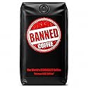 Banned Coffee™ Ground - World’s Strongest High Caffeine Coffee That Shouldn’t Be Allowed - Bold Medium-Dark Roast Arabica & Robusta Blend - Extreme
