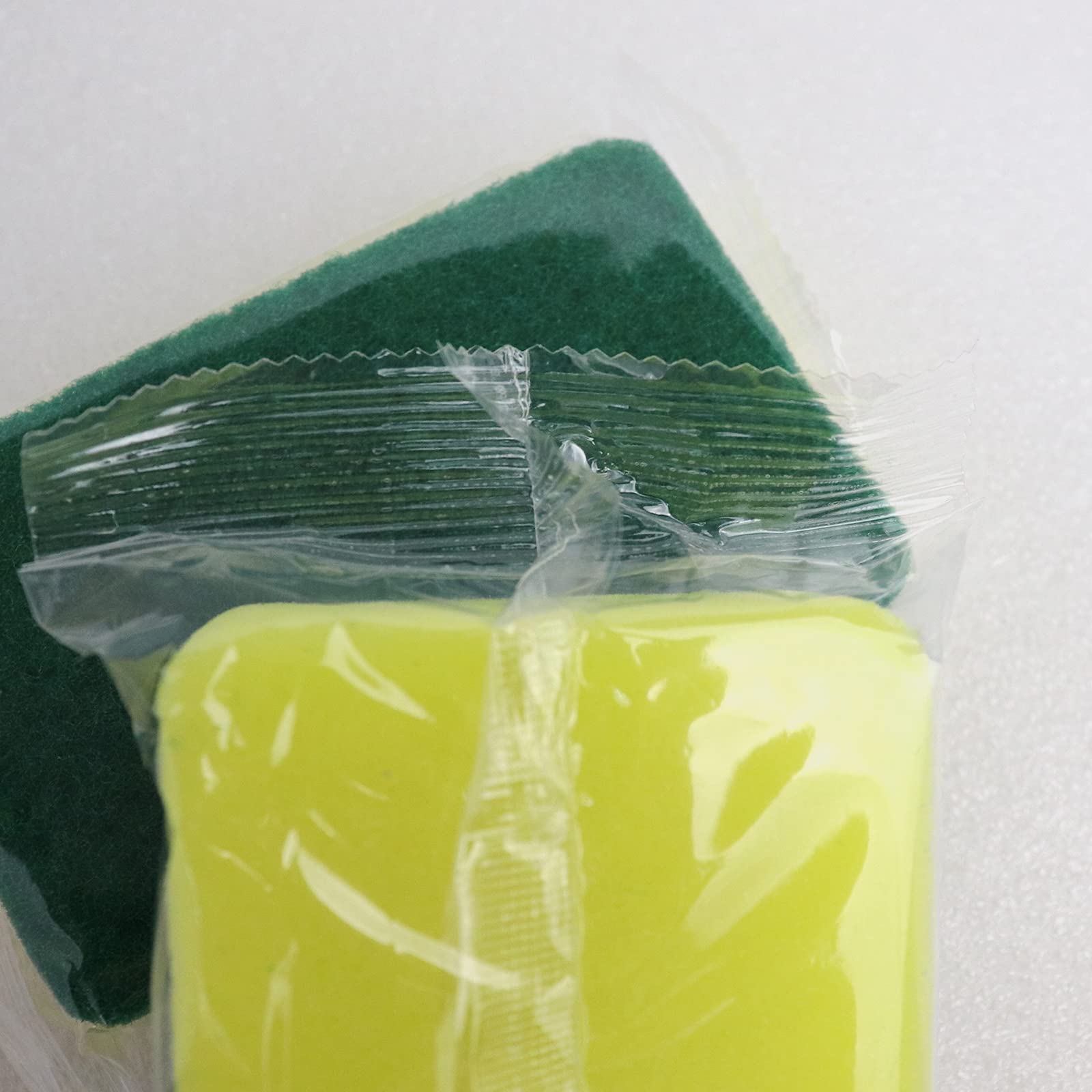 Sponge Individually Wrapped?24 PCS Dishwashing Sponge Scouring Pad Kitchen Dishcloth Suitable for Travel Apartments (Style 1)