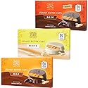 ChocZero Peanut Butter Cups Variety Pack, No Added Sugar, Keto, Low Carb Snack, 24 Individually Wrapped Cups Total (4 Ounce, Pack of 3)