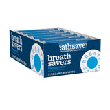 BREATH SAVERS Peppermint Flavored Sugar Free Breath Mints Rolls, .75 oz (12 Count)