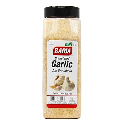 Badia Granulated Garlic, 1.5 lbs - Premium Garlic, Fresh & Flavorful