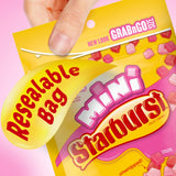 Starburst, Minis FaveRed Mothers Day Candy, Grab N Go Gift for Mom, Resealable Candy, 8 Ounce
