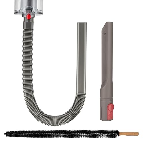 Dryer Vent Lint Vacuum Atttachments Kit and Crevice Tool for Dyson Gen 5 V15 V12 V11 V10 V8 V7 Detect Outsize Slim Absolute Cyclone Vacuum Cleaner