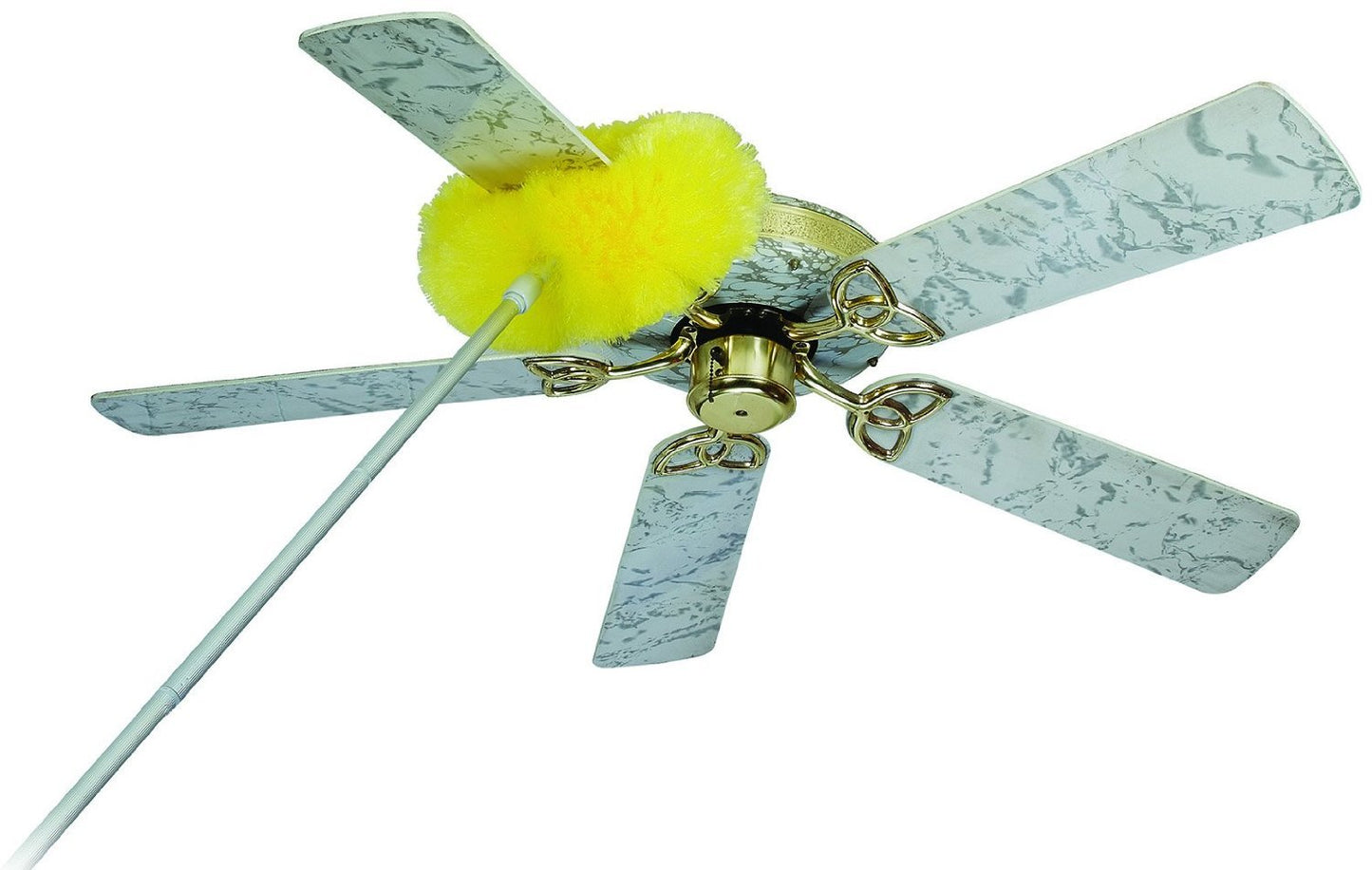 Estilo Ceiling Fan Duster - Long Cleaner | Removable & Washable, Extendable up to 47” with Detachable Microfiber Head for Cleaning | with Extension