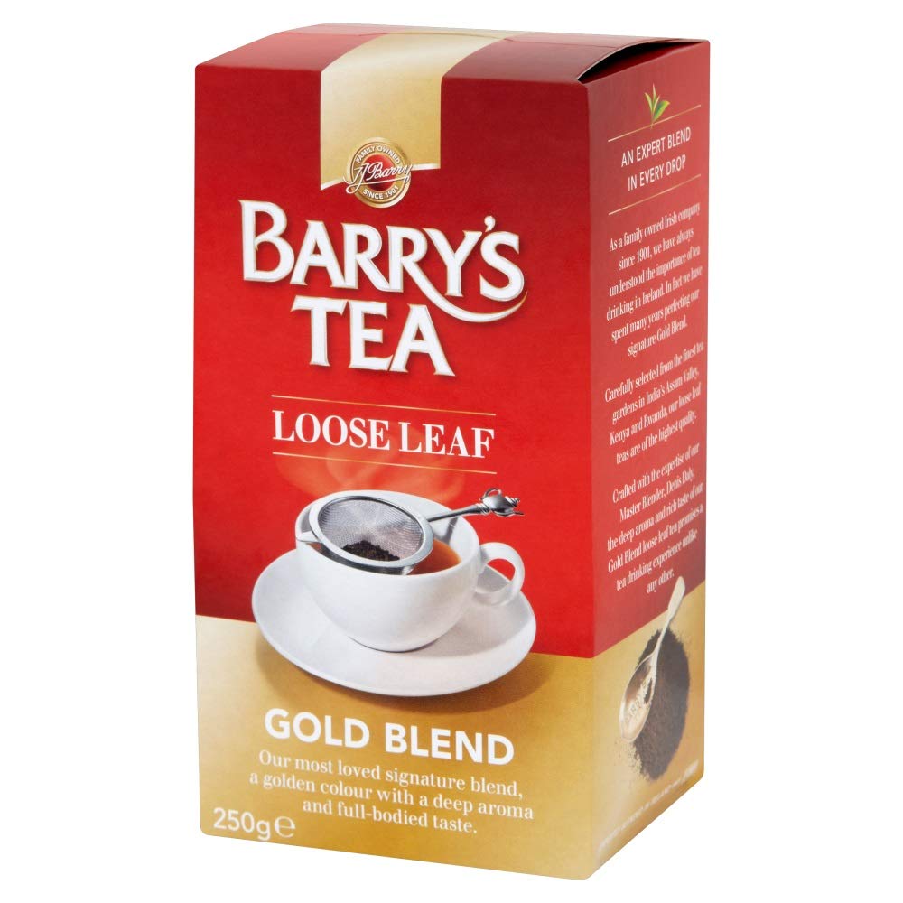 Barry's Loose Leaf Tea, Gold Blend, 8 Ounce (BTA10241)
