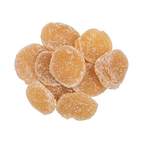 OliveNation Crystalized Ginger Slices, Sweet and Spicy Candied Ginger, Kosher, Gluten Free, Vegan - 5 lbs