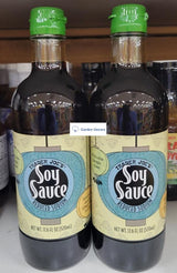 Trader Joe’s Soy Sauce Reduced Sodium 17.6fl oz 520ml (Two Bottles)