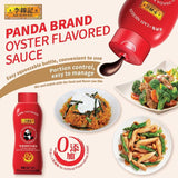 Lee Kum Kee Panda Brand Oyster Flavored Sauce Squeeze Bottle (20.5 oz - 1 Pack) Umami, Rich & Savory | Perfect for Marinades, Gravy, Stock, Stews