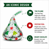 Hershe,y Kisses 2LBS Sugar Cookie Flavored Chocolate Candy 192 pcs Bulk Bag Individually Wrapped Creamy Chocolate Treats for Holiday Parties, Candy