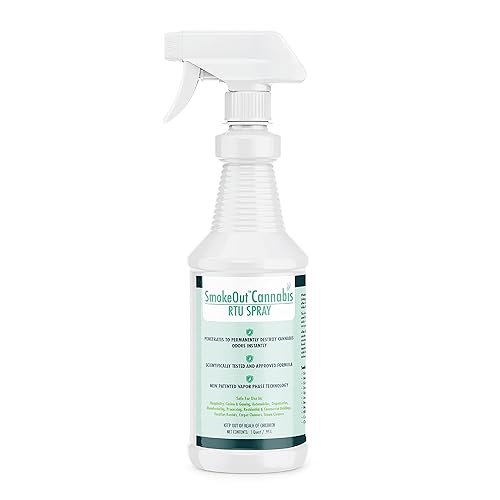 SmokeOut - Commercial Strength Cannabis Odor Eliminator - Neutralizer, Deodorizer, Odor Remover (32 ounce)