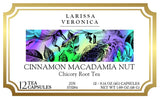 Cinnamon Macadamia Nut Chicory Root Tea (Single Serve K-Cup Pods) (12 pods, ZIN: 575284) - 2 Pack