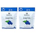 Magical Butter Premium Blue Raspberry Gummy Mix 2-Pack - Organic Sugar-Free Gelatin Powder | 2x 7.5 oz, Makes ~60 Gummies