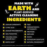 Molly's Suds Washing Machine Cleaner | Removes Odors & Grime from Front & Top Loader Machines, Including HE (Citrus - 6 Tablets)
