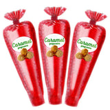Gourmet Popcorn - Limited Edition Pack of 12 Caramel Corn Mini Cones & Exclusive Inspirational Sticker! 26.4oz total.