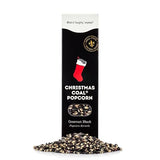Christmas Coal Gourmet Popcorn Kernels - Fun and Unique X-Mas Stocking Stuffer - Lump of Coal Black Popcorn Gift for Him from Dell Cove Spices, One