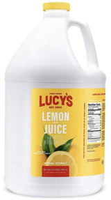 Lucy’s Family Owned - 100% Lemon Juice Gallon (128fl oz.)