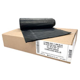 Ultrasac Heavy Duty 55 Gallon Black Trash Bags - (Value 50 Pack) - 1.5 MIL equivalent Industrial Strength Plastic 37" x 54" for 50-55 Gal Cans -Fits