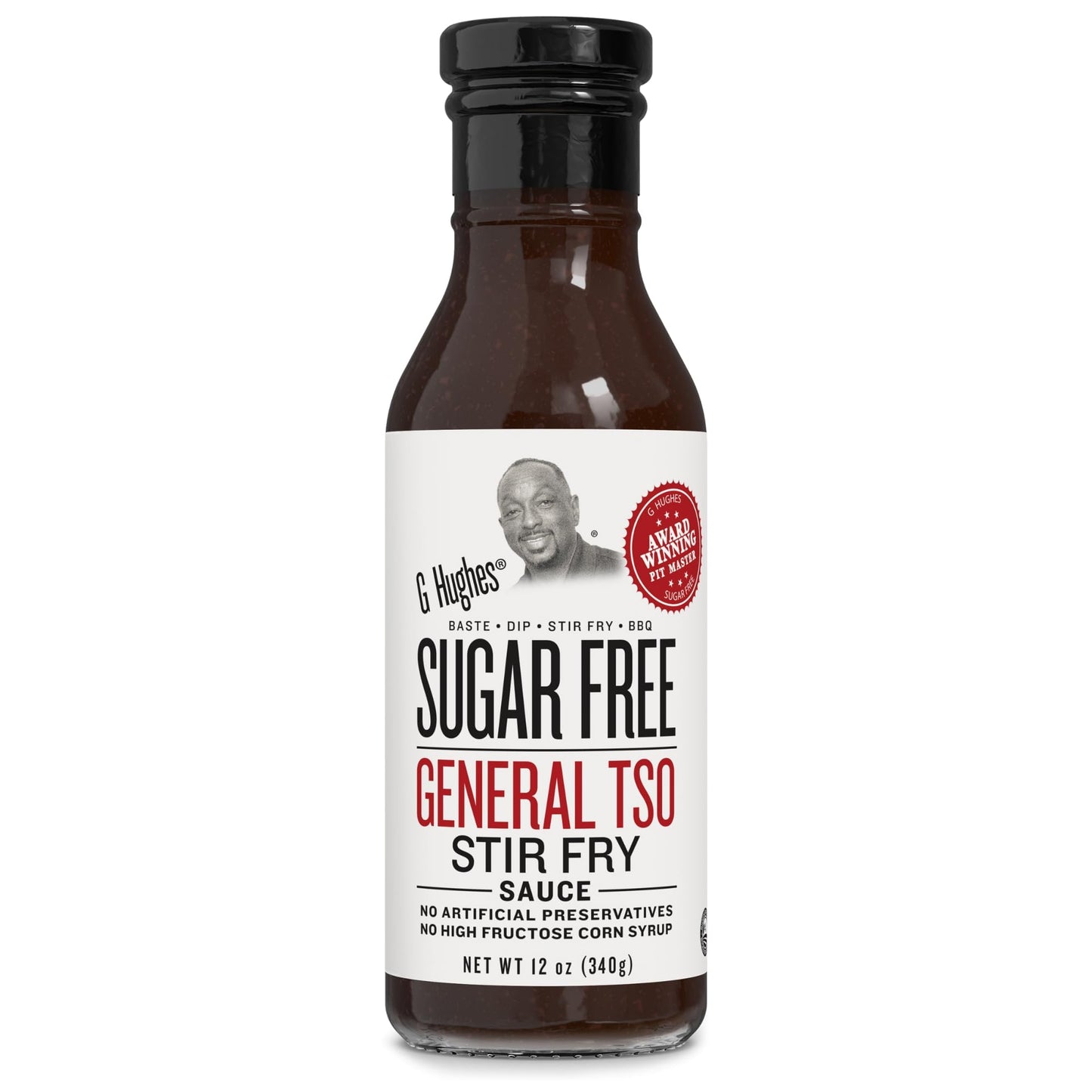 G Hughes Sugar Free, General Tso Sauce - 12 Oz (1-Pack)