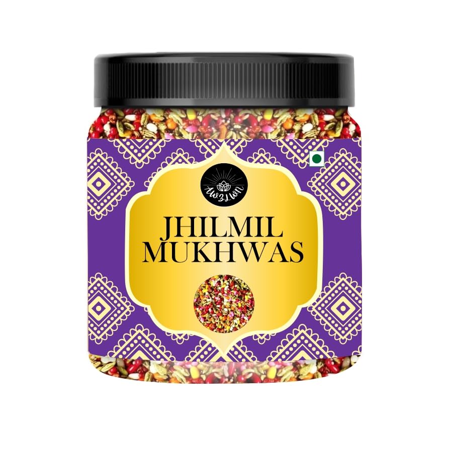 AWZLWN Natural Jhilmil Mukhwas 3.52 OZ (100 GM) | Set oF 1 | AWZLWN